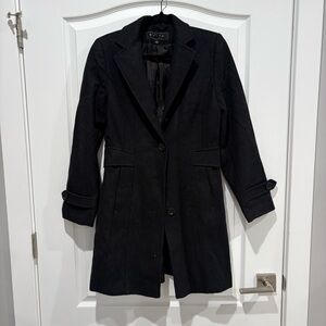 Giacca Classic Black Trench Coat
